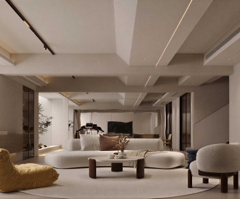 Wabi-sabi Style A Living Room-ID:673515083