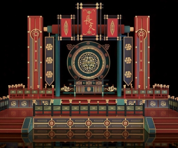 Chinese Style Stage Performance-ID:147380118