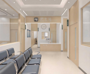 Modern Hospital Hall-ID:520121105