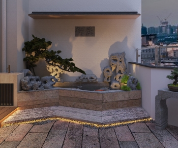 New Chinese Style Terrace-ID:553431992