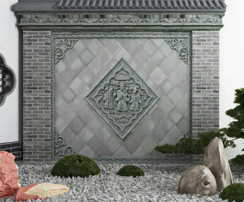 New Chinese Style Landscape Wall-ID:212369922