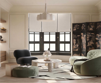 Modern A Living Room-ID:116210946
