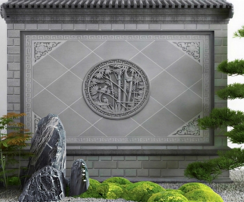 New Chinese Style Landscape Wall-ID:940644034