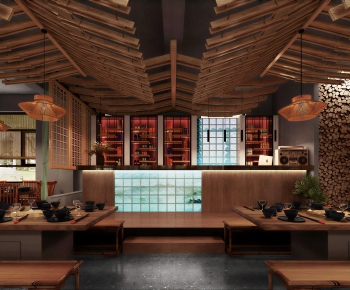 Industrial Style Hot Pot Restaurant-ID:205077891