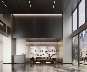 Modern Office Reception Desk-ID:240823988