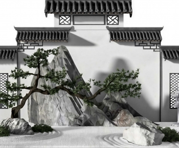 New Chinese Style Rockery Waterscape-ID:108869114