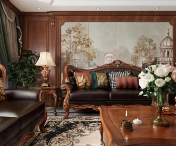 American Style A Living Room-ID:143646003