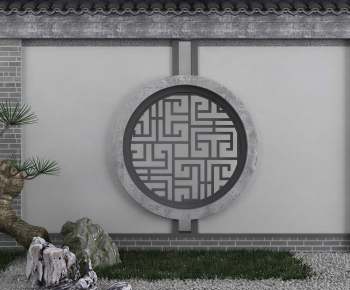 New Chinese Style Garden-ID:564795974