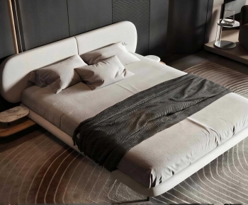 Modern Double Bed-ID:226271254