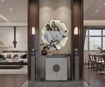 New Chinese Style Manager's Office-ID:883137944