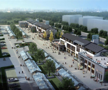 New Chinese Style Commercial Street-ID:761416913