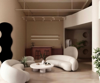 Wabi-sabi Style A Living Room-ID:247960096