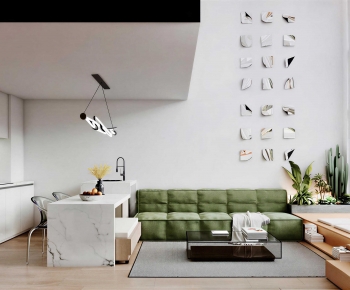 Modern A Living Room-ID:430557973