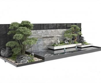 New Chinese Style Rockery Waterscape-ID:634979015