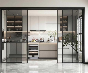 Modern Open Kitchen-ID:429539749