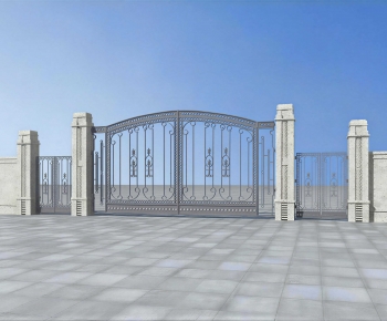 New Chinese Style Gate-ID:910974988