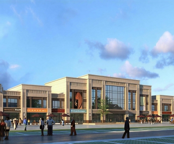 New Classical Style Commercial Street-ID:368004088