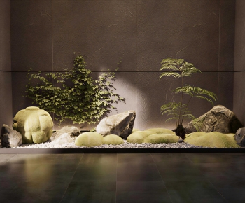 New Chinese Style Plant Landscaping-ID:245332003