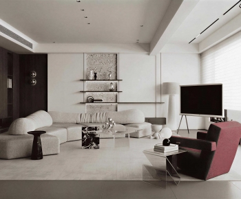 Modern A Living Room-ID:293745997