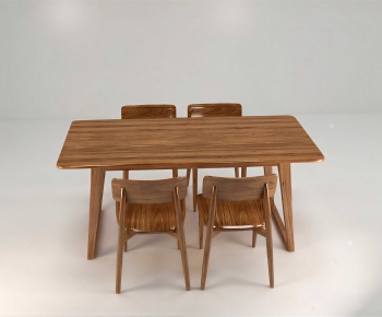 Nordic Style Dining Table And Chairs-ID:879990109