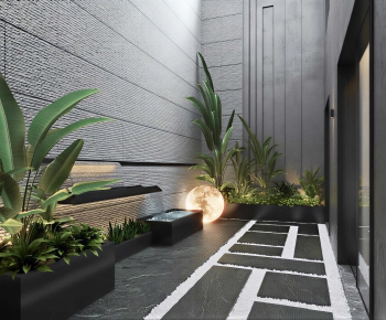 Modern Courtyard/landscape-ID:327210436