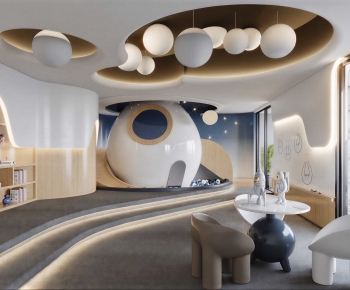 Modern Children's Room Activity Room-ID:509203917