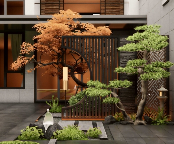 New Chinese Style Courtyard/landscape-ID:589459901