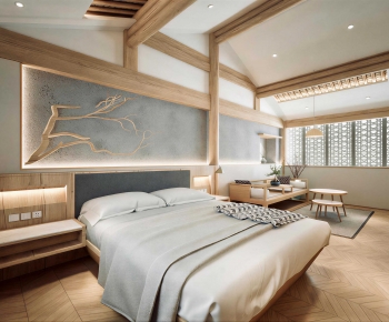 New Chinese Style Bedroom-ID:273199088