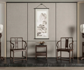 Chinese Style Lounge Chair-ID:766252044