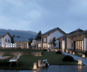 Chinese Style Appearance Of Commercial Building-ID:393837935