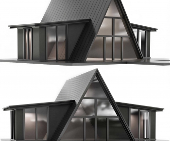 Modern Appearance Of Commercial Building-ID:776751047