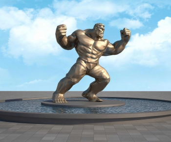 Modern Sculpture Sketch-ID:472484117