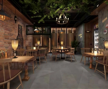 Industrial Style Restaurant-ID:417718899