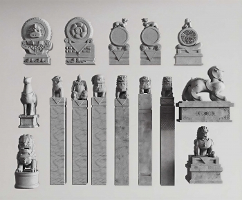 Chinese Style Column-ID:305967097
