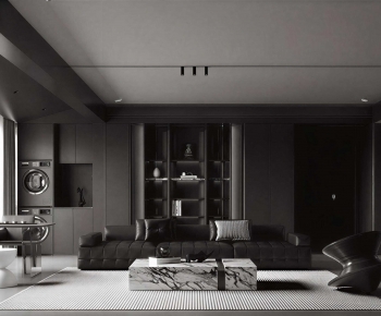 Modern A Living Room-ID:238976964