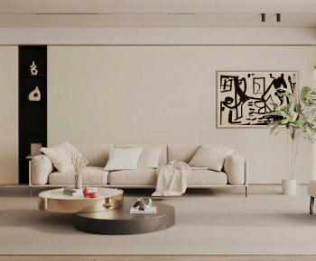 Modern A Living Room-ID:884836914
