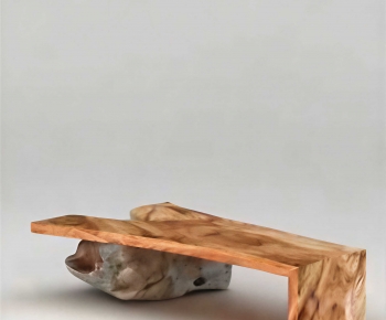Wabi-sabi Style Coffee Table-ID:679846059