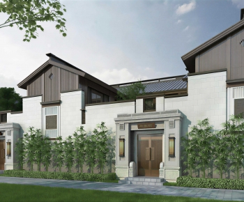 New Chinese Style Townhouse-ID:586076025