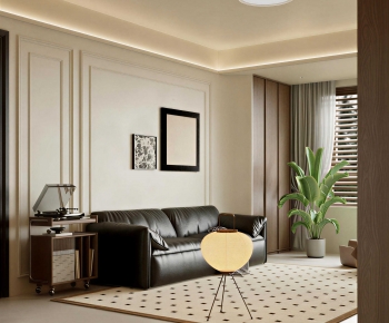 Modern A Living Room-ID:174845932
