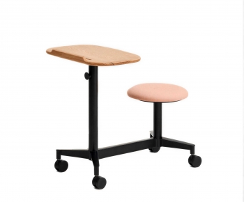 Modern Computer Desk And Chair-ID:126738072