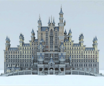 European Style Building Appearance-ID:667494061
