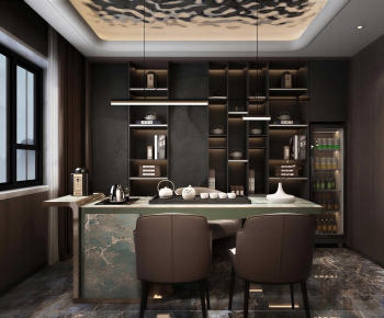 Modern Dining Room-ID:751718043