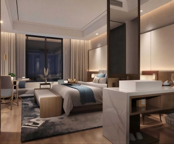 Modern Guest Room-ID:953475005