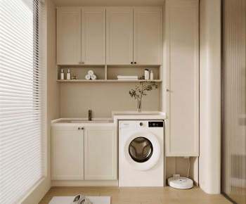 Modern Laundry Cabinet-ID:289956095