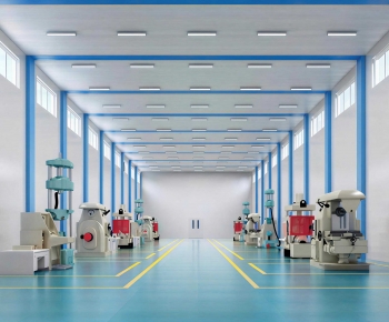 Modern Factory Floor/warehouse-ID:582273961