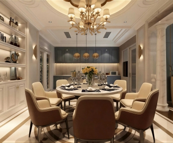 New Classical Style Dining Room-ID:731605051
