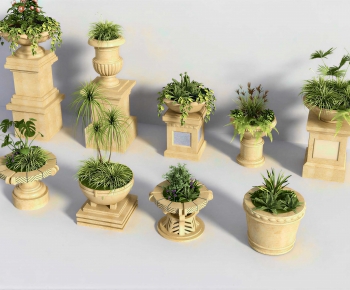 European Style Flower Bed, Flower Bowl, Flower Box-ID:553560021