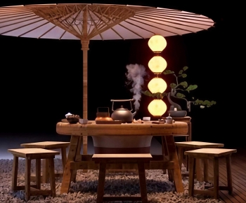 New Chinese Style Outdoor Tables And Chairs-ID:308394913