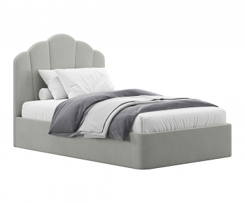 Modern Single Bed-ID:700961114