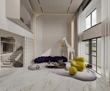 Modern A Living Room-ID:939323909